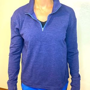 Outdoor voices half zip pullover